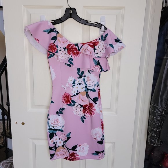 Guess Floral Bodycon Dress - Picture 4 of 5